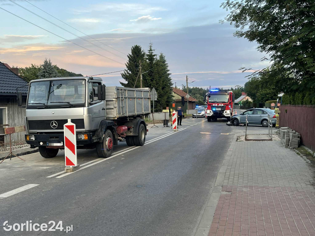Kolizja na ulicy Stróżowskiej (24.06.)