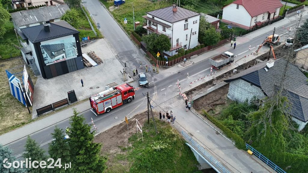 Kolizja na ulicy Stróżowskiej (24.06.)