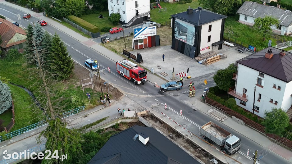Kolizja na ulicy Stróżowskiej (24.06.)