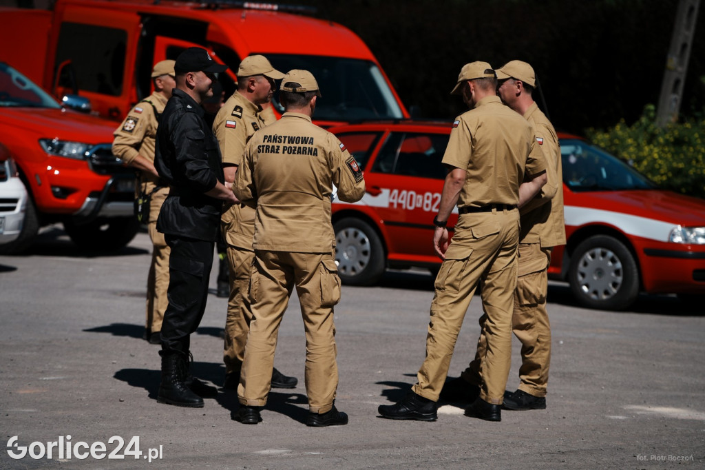 Wielkie ćwiczenia strażaków z powiatu gorlickiego (02.07.)