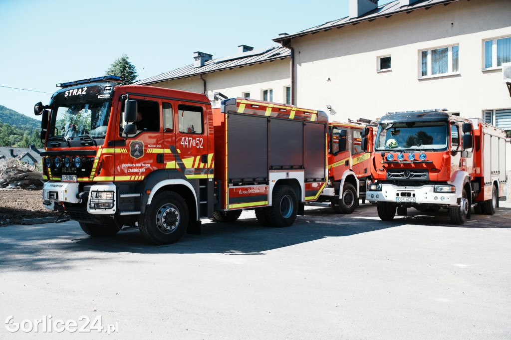 Wielkie ćwiczenia strażaków z powiatu gorlickiego (02.07.)