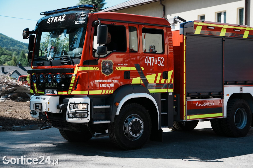 Wielkie ćwiczenia strażaków z powiatu gorlickiego (02.07.)