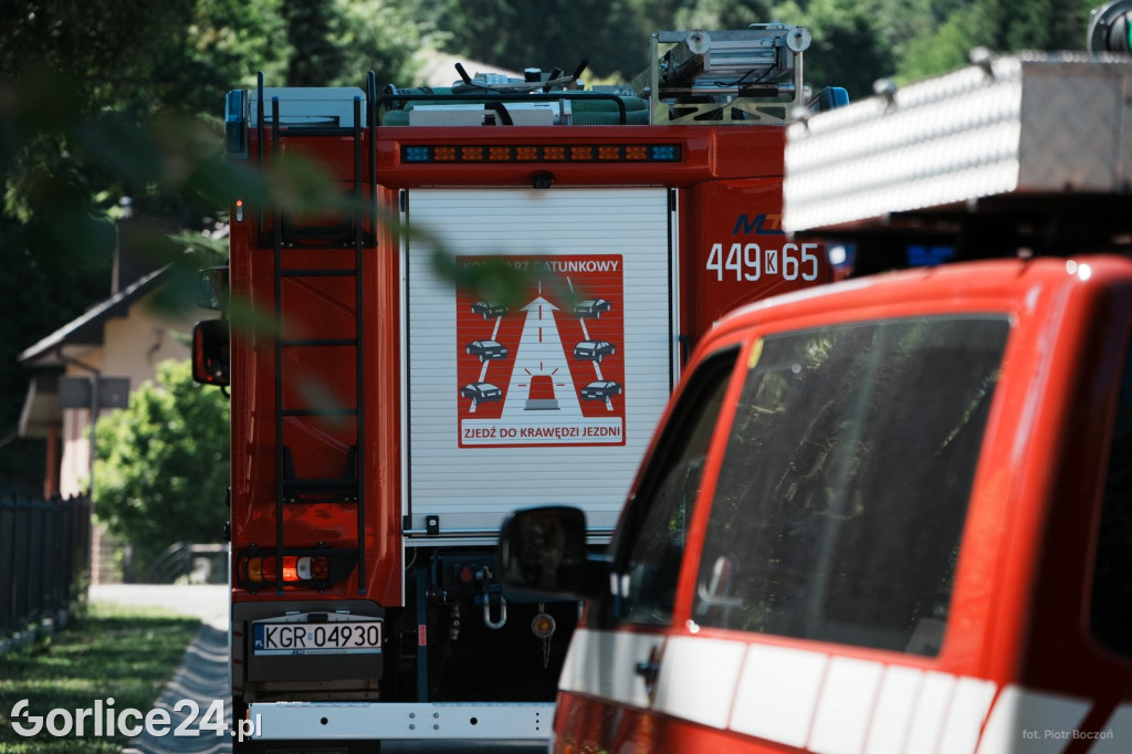 Wielkie ćwiczenia strażaków z powiatu gorlickiego (02.07.)