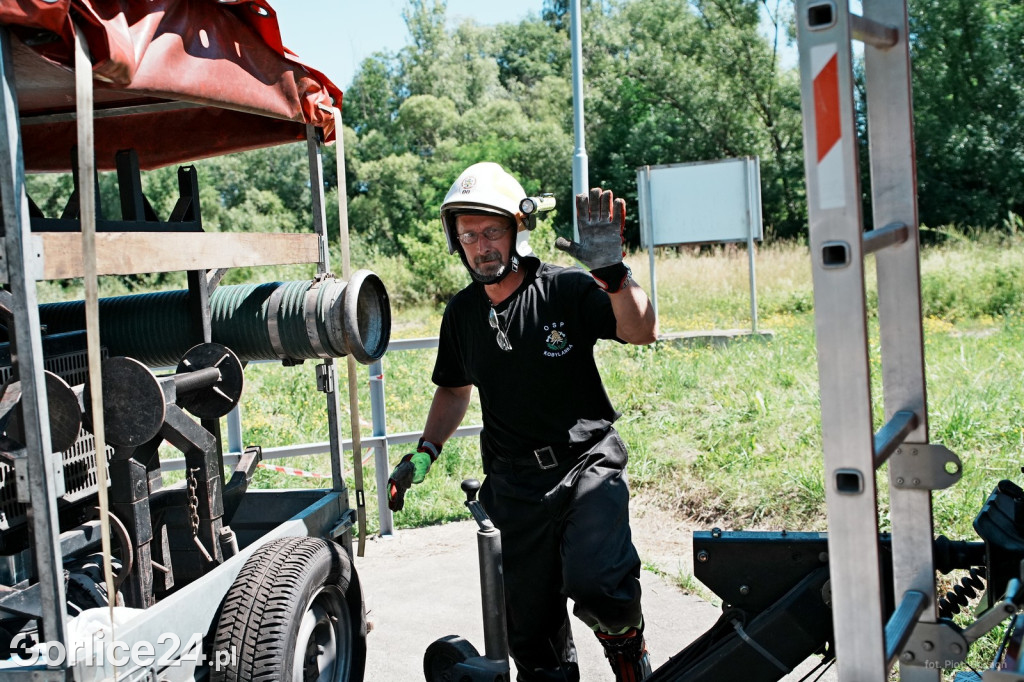 Wielkie ćwiczenia strażaków z powiatu gorlickiego (02.07.)