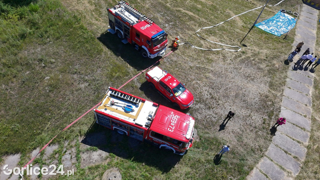 Wielkie ćwiczenia strażaków z powiatu gorlickiego (02.07.)