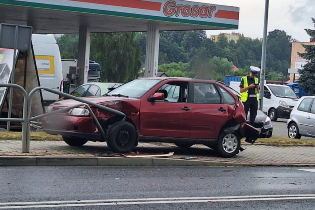 Kolizja na ul. Kościuszki (07.07.)