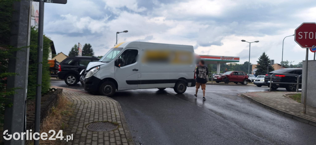 Kolizja na ul. Kościuszki (07.07.)