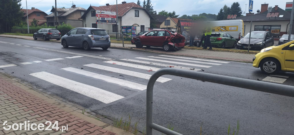 Kolizja na ul. Kościuszki (07.07.)