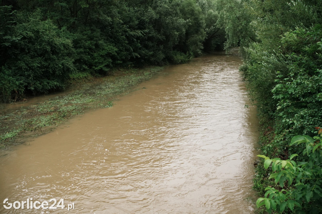 Zagrożenie powodziowe: Wojewoda w Gorlicach (09.07.)