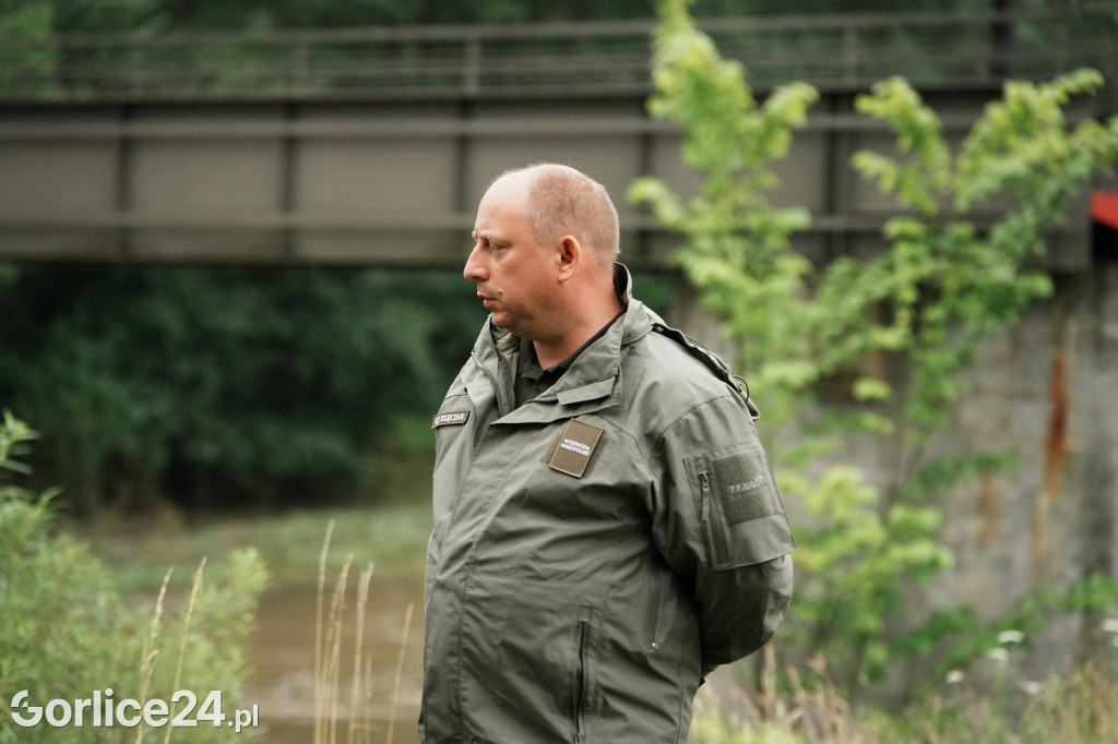 Zagrożenie powodziowe: Wojewoda w Gorlicach (09.07.)