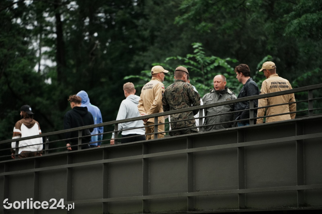 Zagrożenie powodziowe: Wojewoda w Gorlicach (09.07.)