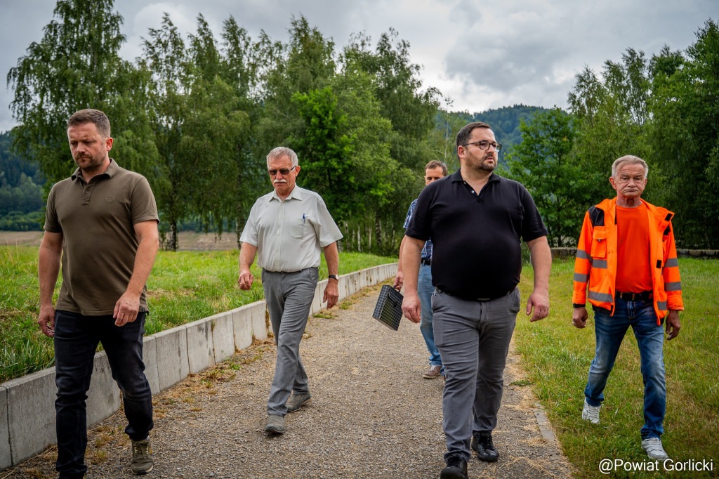 Przegląd pogwarancyjny inwestycji nad Klimkówką