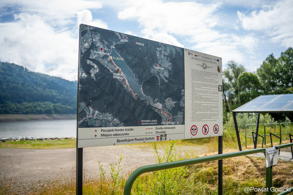 Przegląd pogwarancyjny inwestycji nad Klimkówką