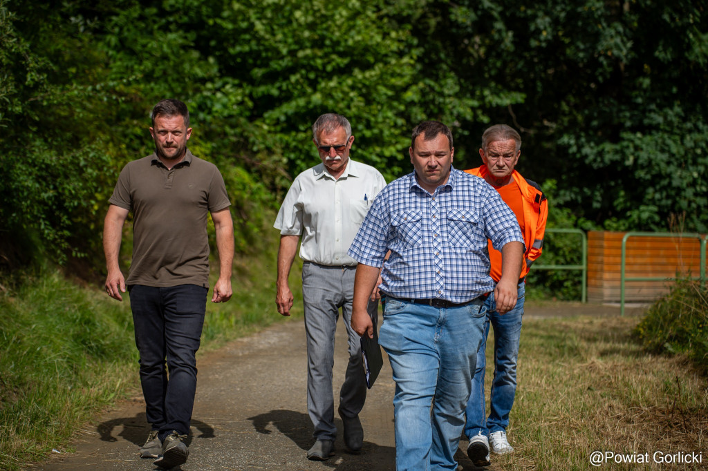 Przegląd pogwarancyjny inwestycji nad Klimkówką