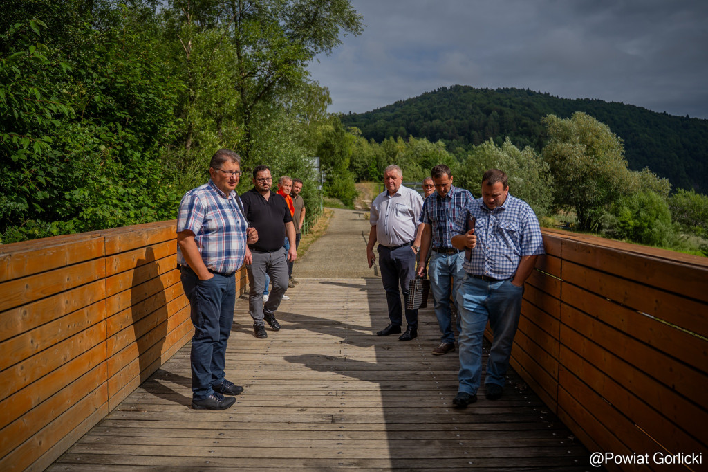 Przegląd pogwarancyjny inwestycji nad Klimkówką