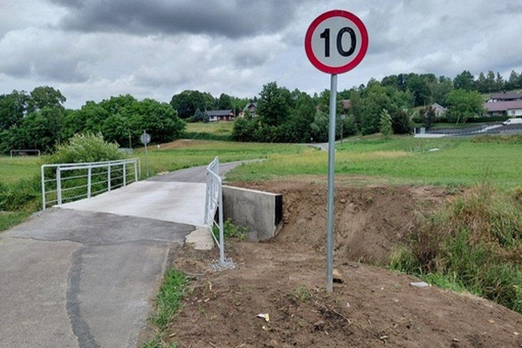 Ukończono remont mostu w ciągu drogi Gminnej w Racławicach