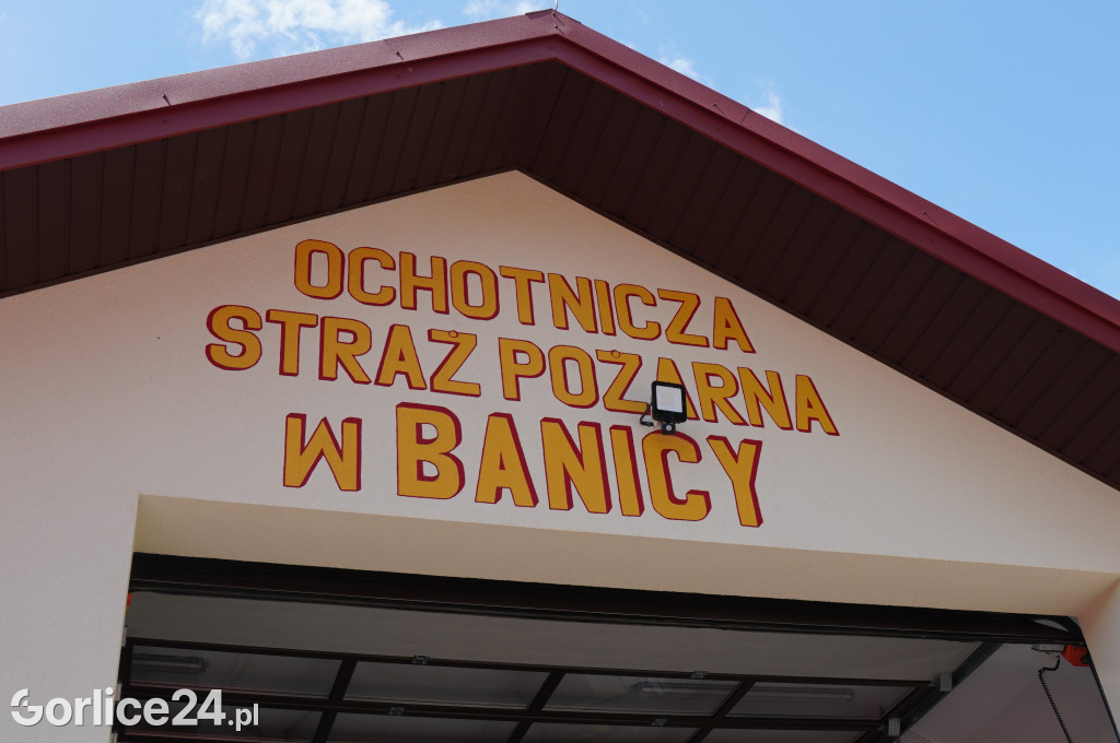 Oddanie nowej remizy w OSP Banica (12.07)