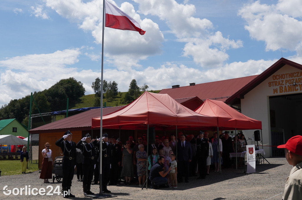 Oddanie nowej remizy w OSP Banica (12.07)