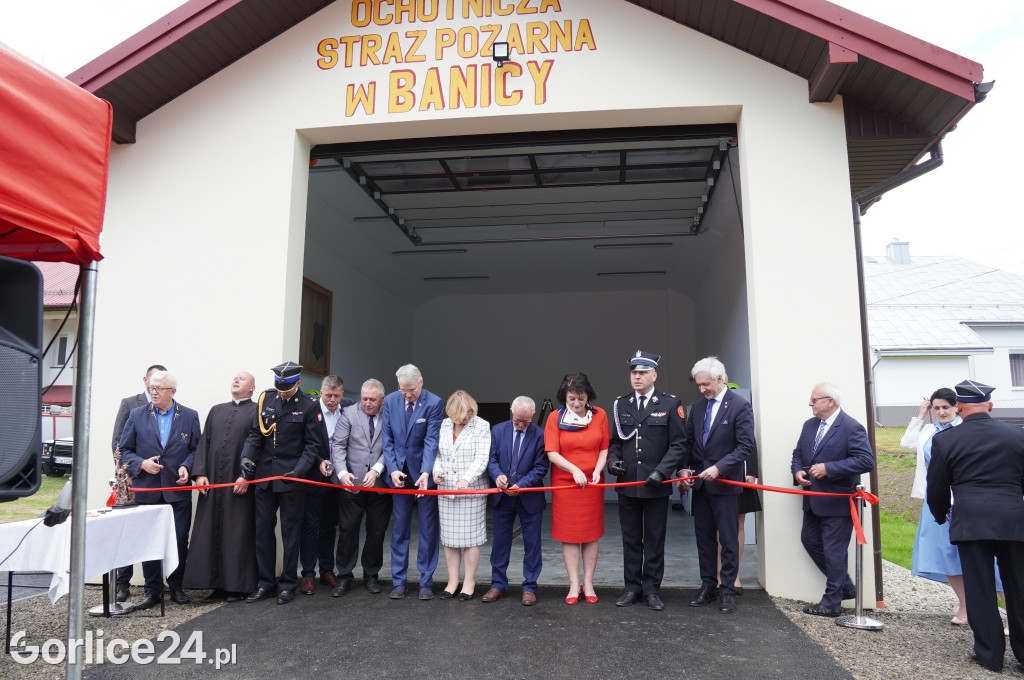 Oddanie nowej remizy w OSP Banica (12.07)