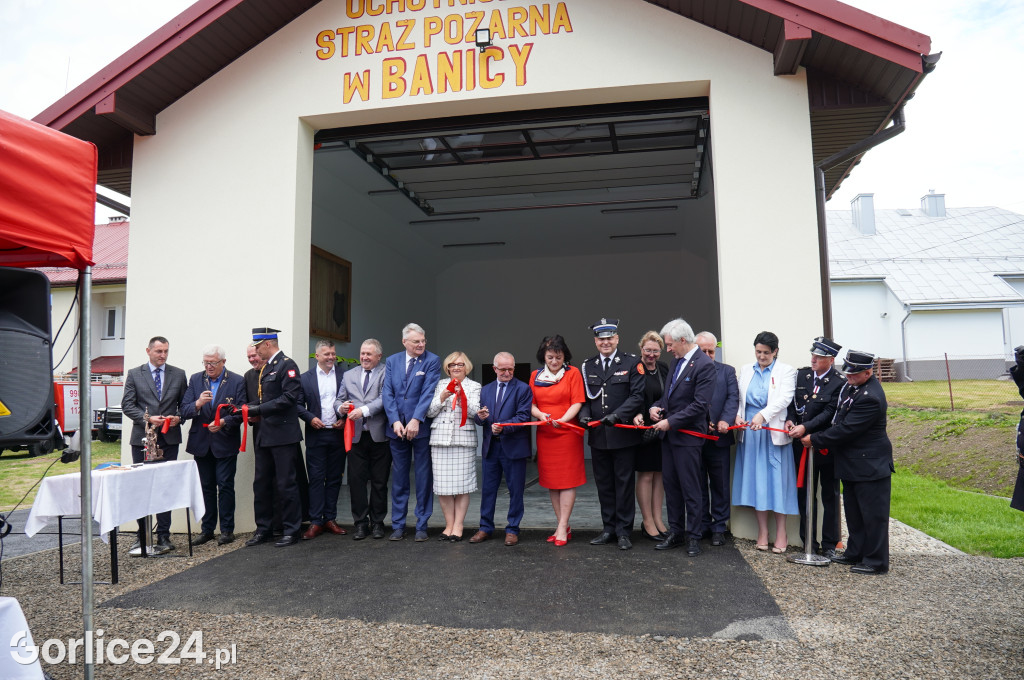 Oddanie nowej remizy w OSP Banica (12.07)
