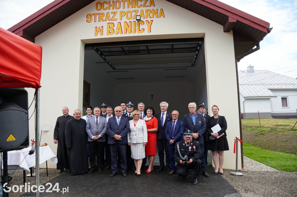 Oddanie nowej remizy w OSP Banica (12.07)