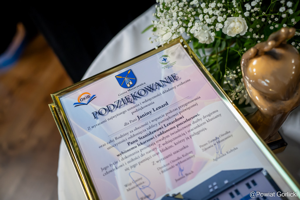 Uroczyste otwarcie ośrodka zdrowia w Moszczenicy