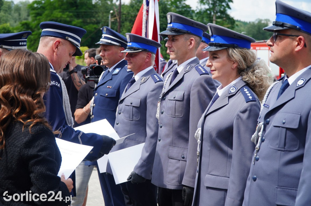 Powiatowe Święto Policji 2025 w Bobowej