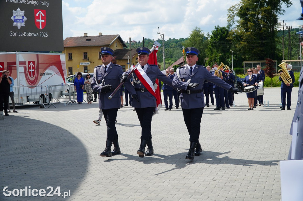 Powiatowe Święto Policji 2025 w Bobowej