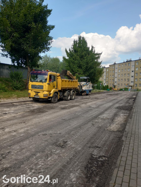 II etap remontu ul. Słonecznej w Gorlicach