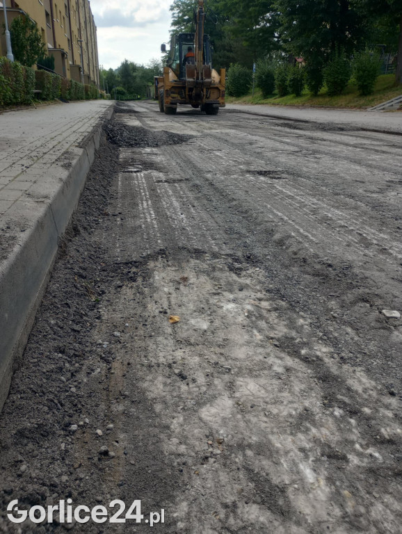 II etap remontu ul. Słonecznej w Gorlicach
