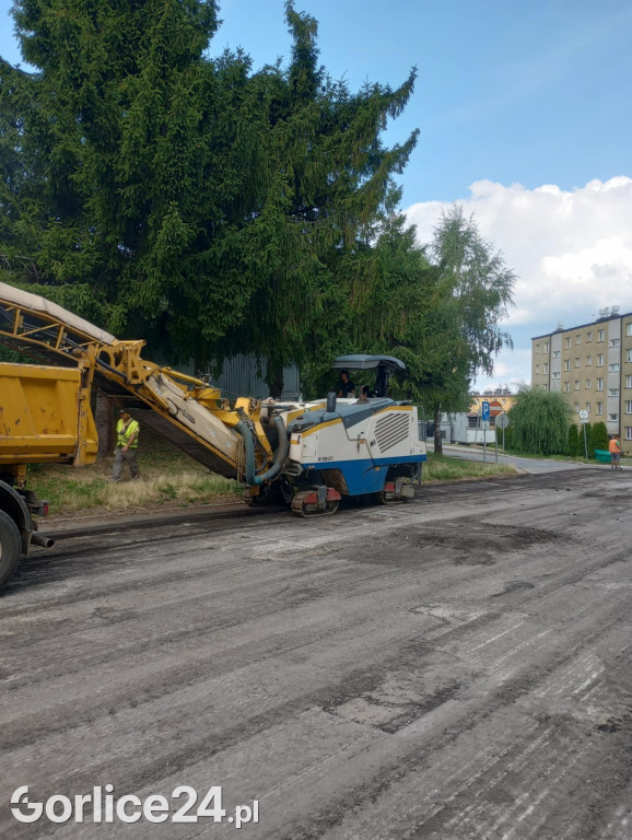 II etap remontu ul. Słonecznej w Gorlicach