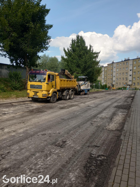 II etap remontu ul. Słonecznej w Gorlicach