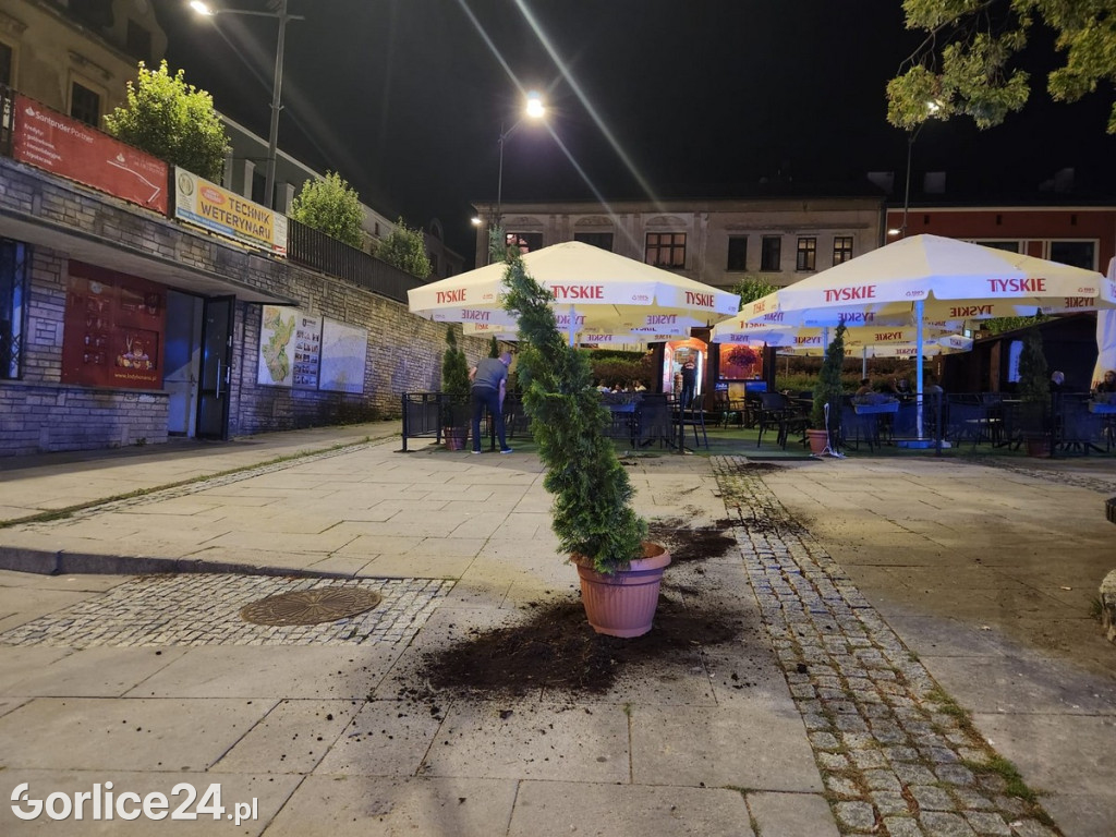 Bójka na gorlickim Rynku (19.07.)