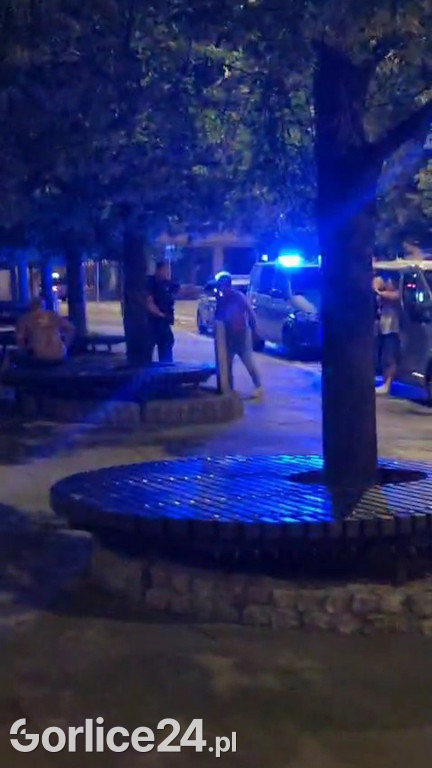Bójka na gorlickim Rynku (19.07.)