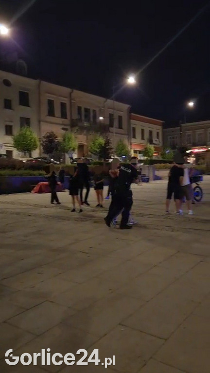 Bójka na gorlickim Rynku (19.07.)