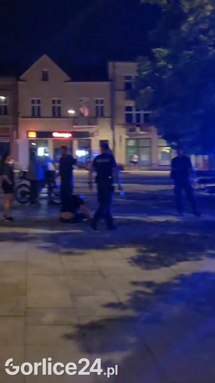 Bójka na gorlickim Rynku (19.07.)