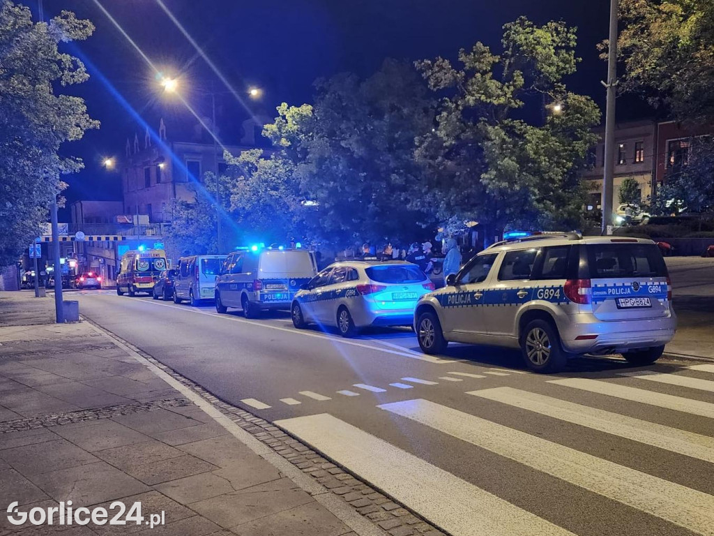 Bójka na gorlickim Rynku (19.07.)