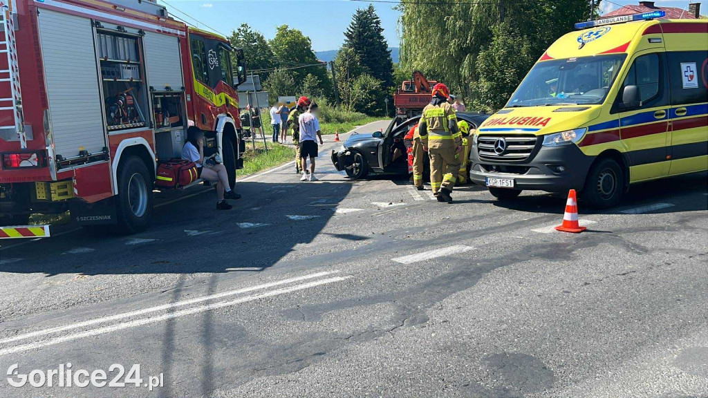 Wypadek w Dominikowicach (21.07)