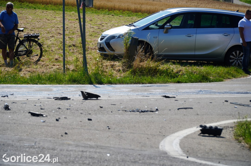 Wypadek w Dominikowicach (21.07)
