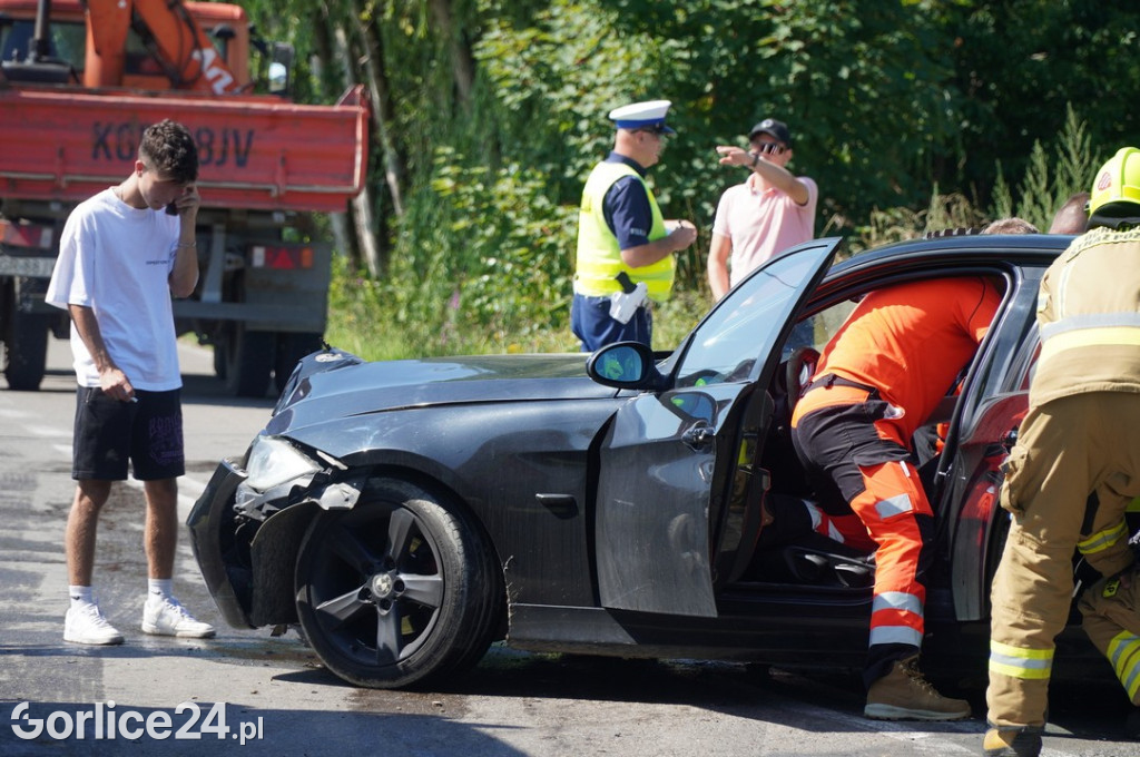 Wypadek w Dominikowicach (21.07)