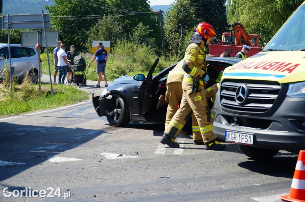 Wypadek w Dominikowicach (21.07)