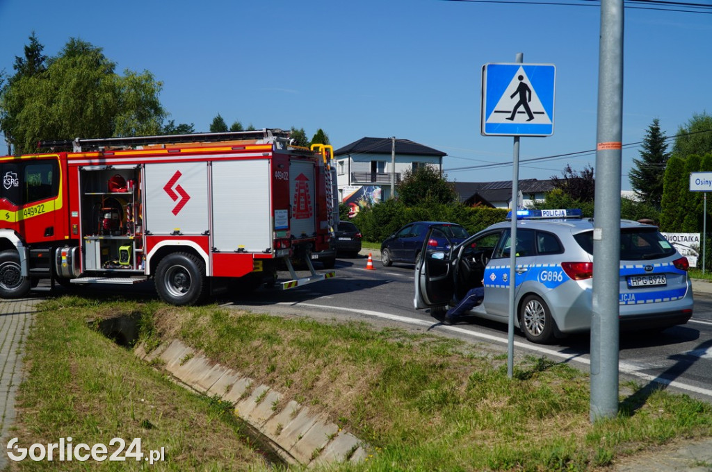 Wypadek w Dominikowicach (21.07)