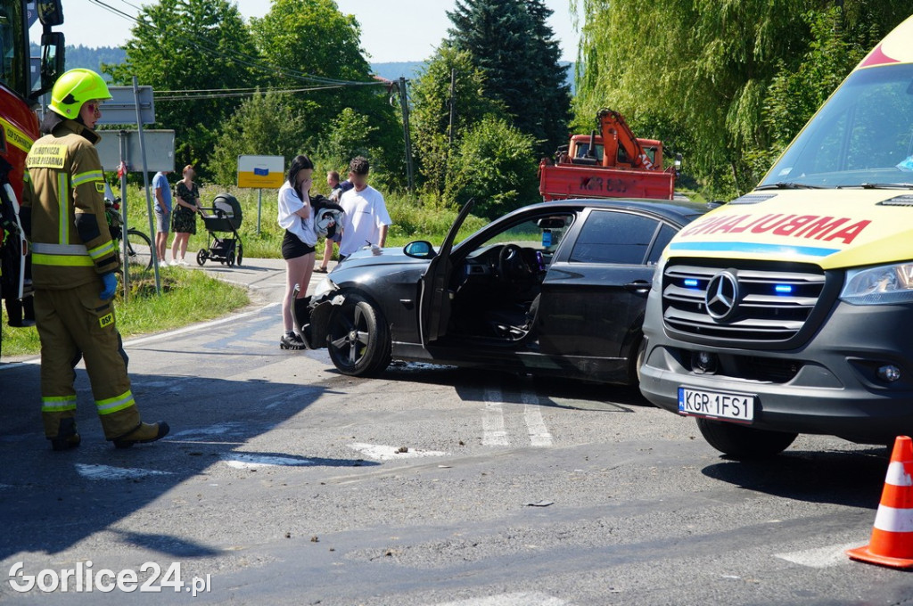 Wypadek w Dominikowicach (21.07)