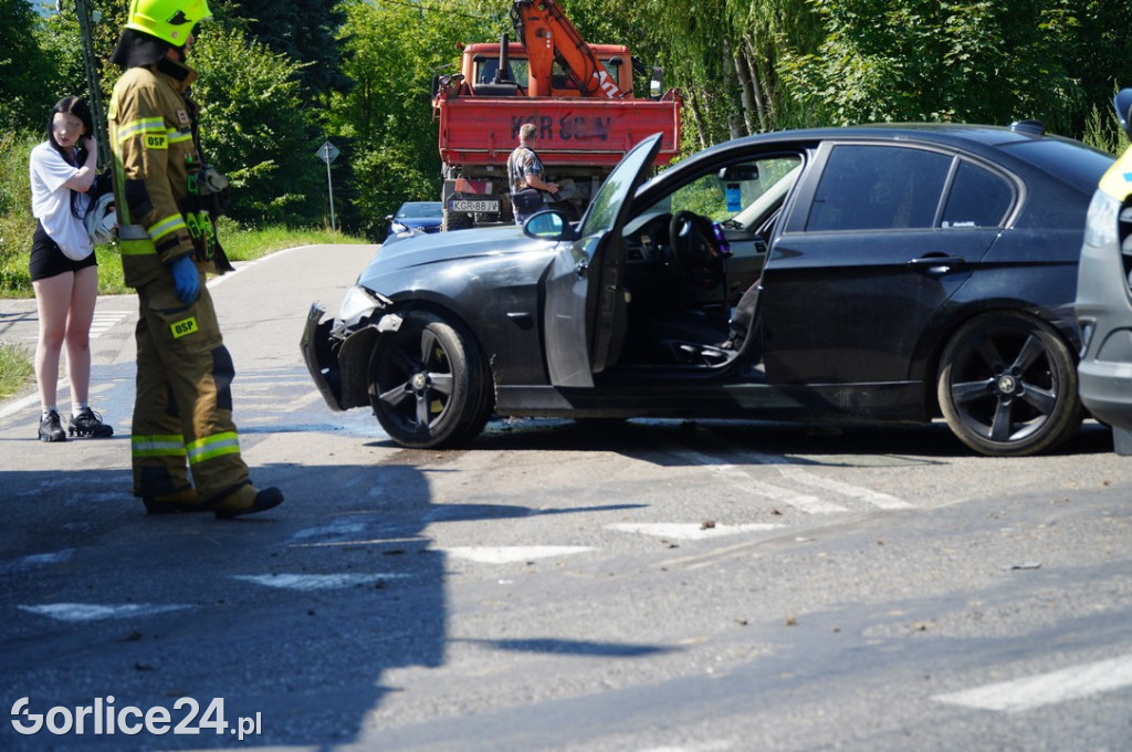 Wypadek w Dominikowicach (21.07)