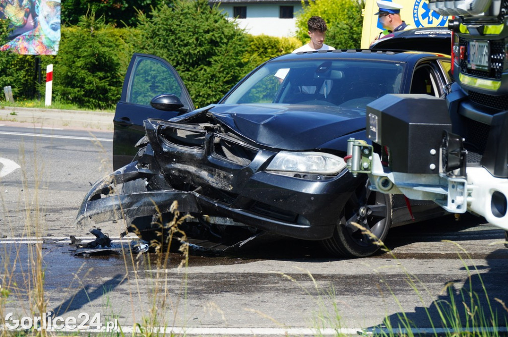 Wypadek w Dominikowicach (21.07)
