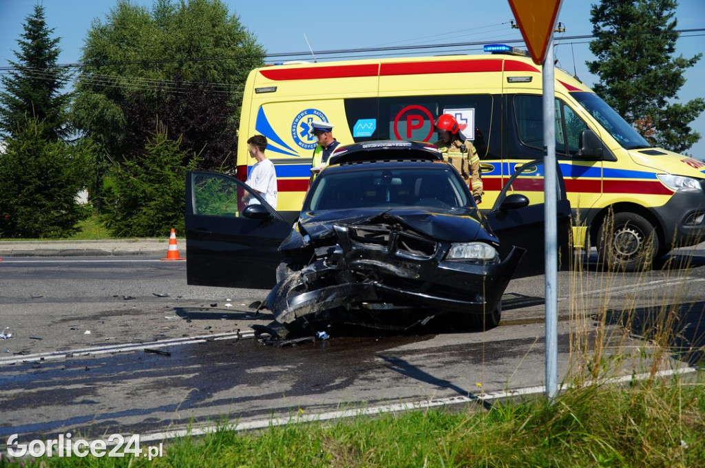 Wypadek w Dominikowicach (21.07)