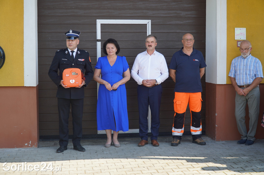 Defibrylatory AED zawisły na remizach OSP (21.07)
