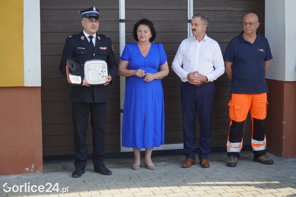 Defibrylatory AED zawisły na remizach OSP (21.07)