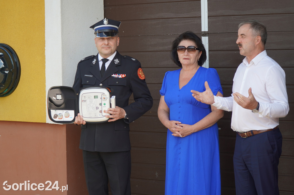 Defibrylatory AED zawisły na remizach OSP (21.07)