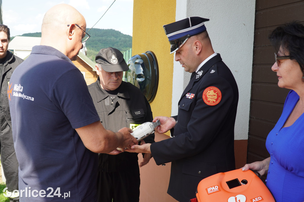 Defibrylatory AED zawisły na remizach OSP (21.07)